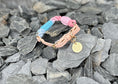Load image into Gallery viewer, Braided dog collar for small dogs made of vegan leather