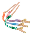 Load image into Gallery viewer, Braided dog collar for small dogs made of vegan leather