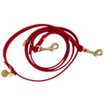Load image into Gallery viewer, Red Elastoplastic leash for small dogs