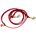 Load image into Gallery viewer, Red Elastoplastic leash for small dogs
