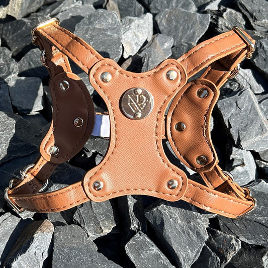 Vegan leather harness