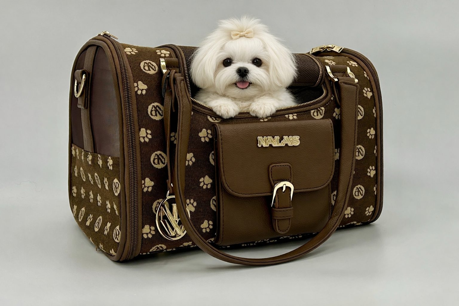 Jacquard Carrier bag