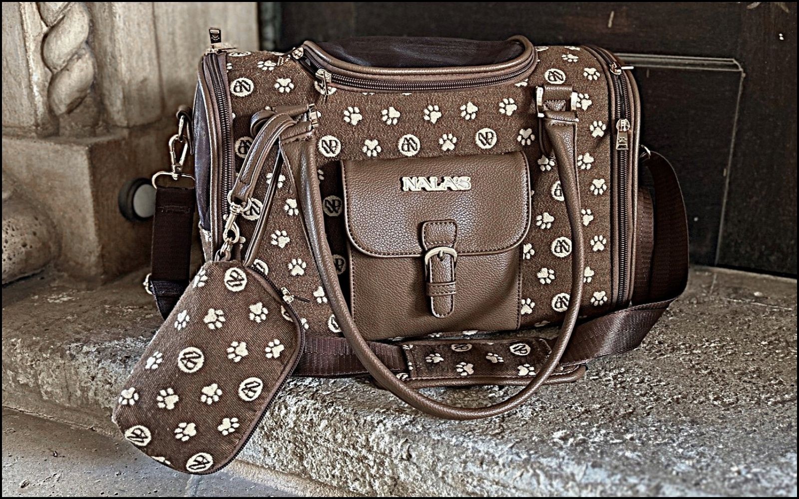 Nala's Jacquard Carrier bag ⋆ Nala's Dog World